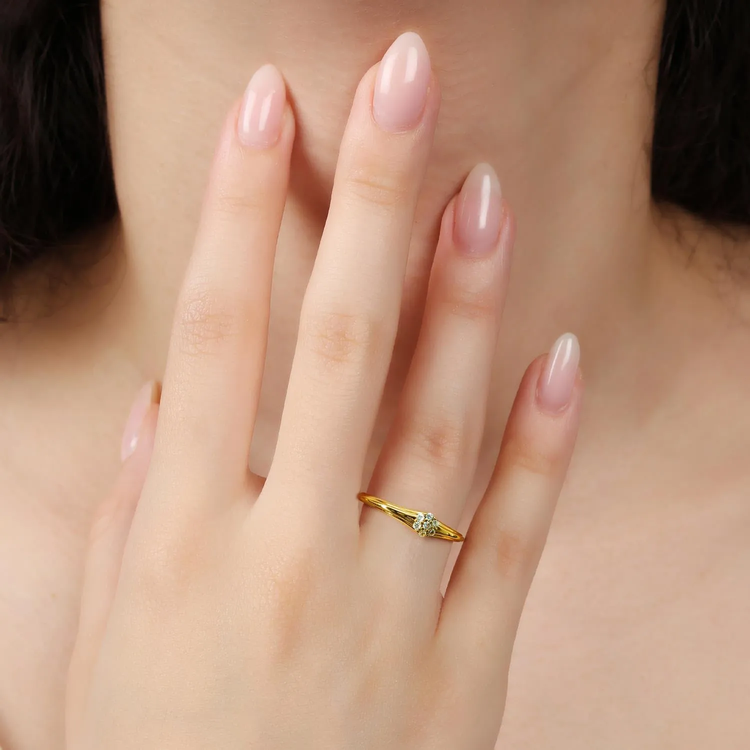 14K Gold Wedding Rings for Women A Lightweight Luxury Love Story in Gold Promise Rings 5-9