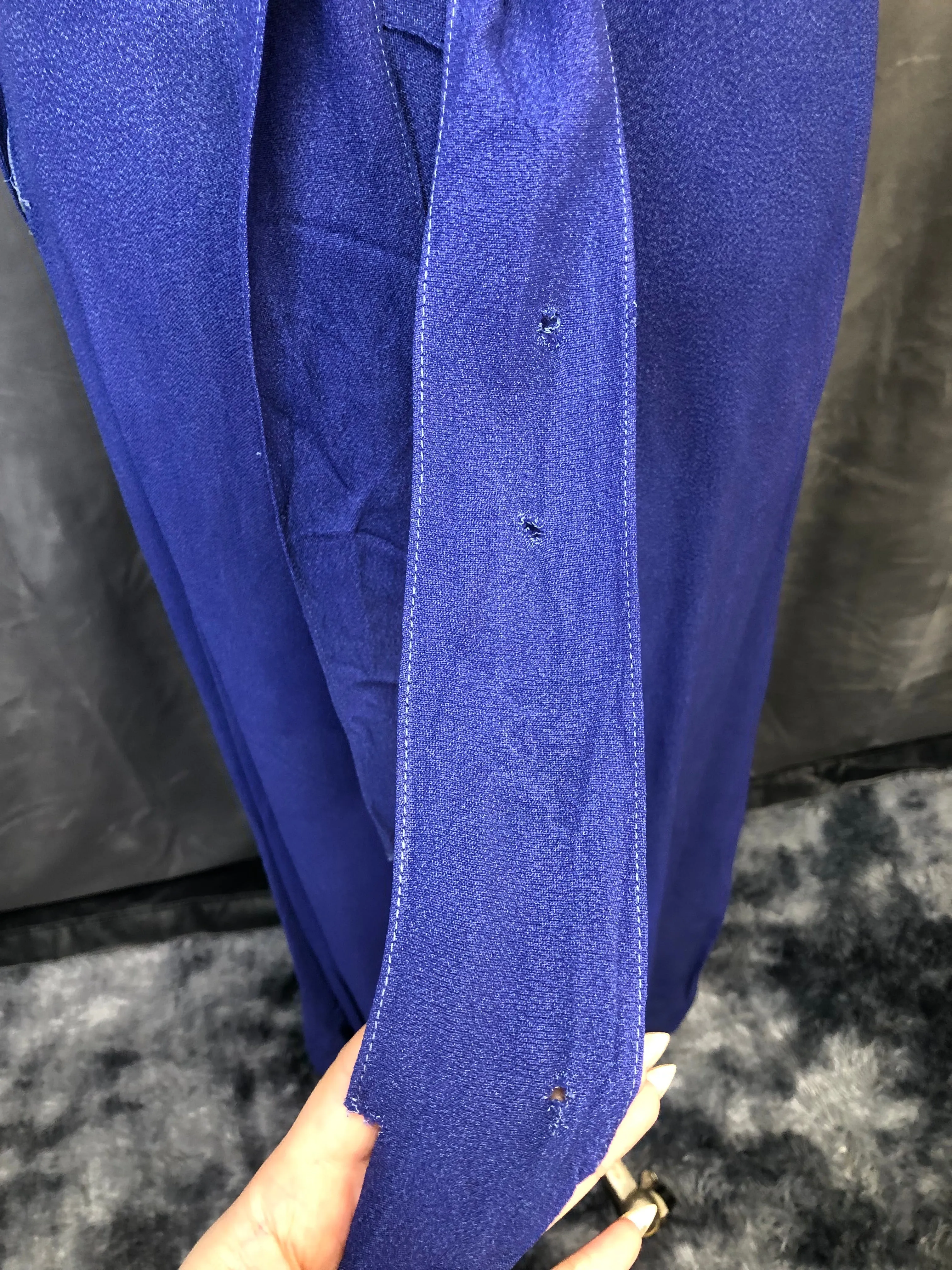40s sapphire studded gown