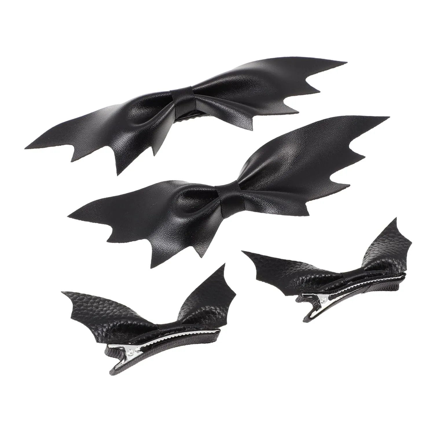 4pcs Hair Clips Gothic Hair Barrettes for Women Stylish Halloween Accessories Easy to Wear Unique Design for Vibrant Hairstyles for All Occasions