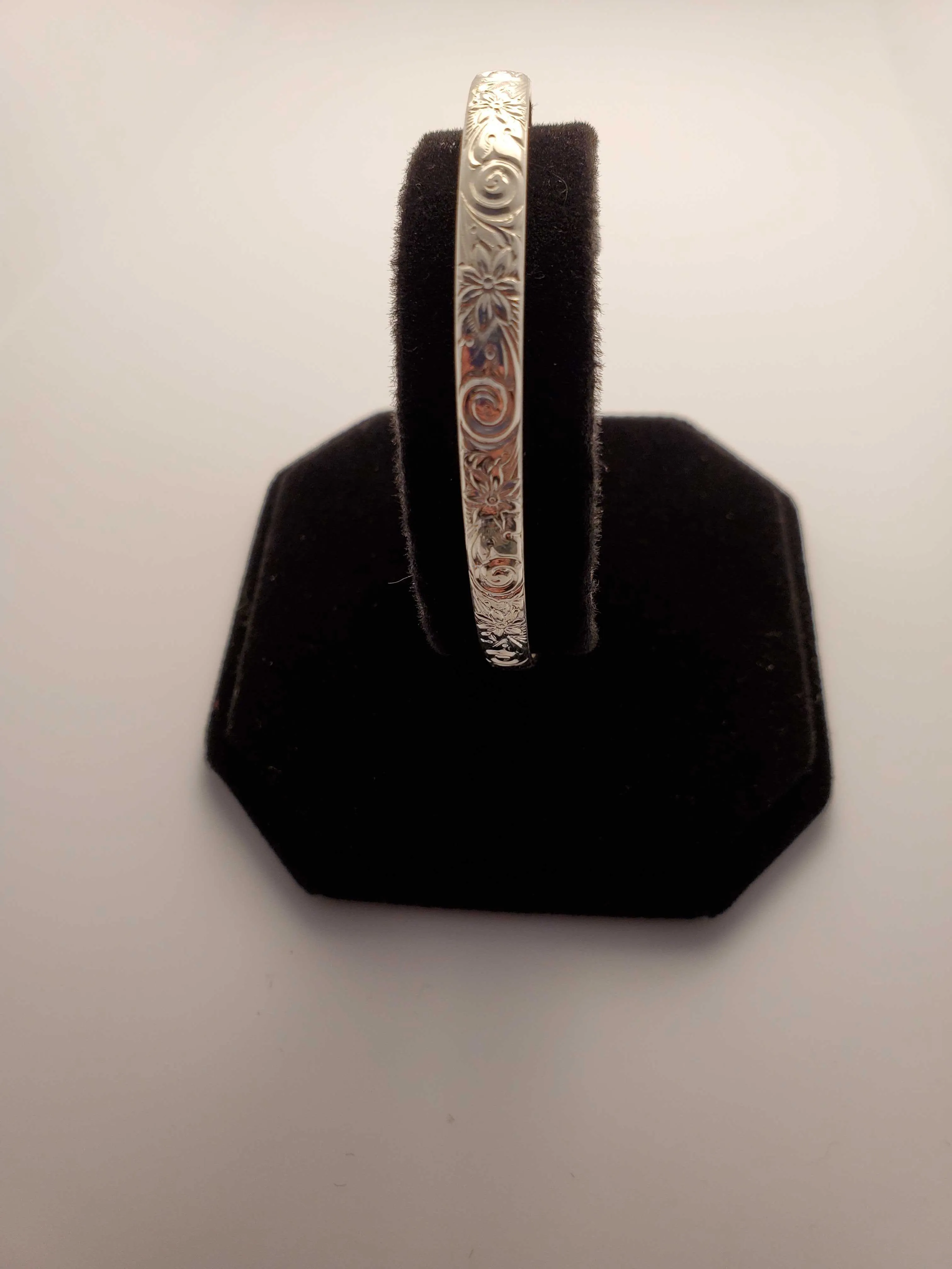Antique Floral Cuff Bracelet