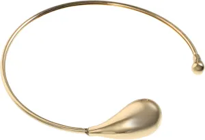 Beaupretty Elegant Choker Necklace for Women Fashionable Neck Jewelry Durable Material for Beauty Minimalist Vintage Style