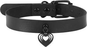 Black Choker Goth Necklace Pu Leather Choker Cross Necklaces For Women Girls Punk Emo Jewelry For Men Butterfly Necklaces Heart Choker Collar Adjustable