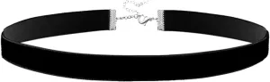 Black Velvet Choker for Women Adjustable Gothic Choker Collars for Women Jewelry 0.39in