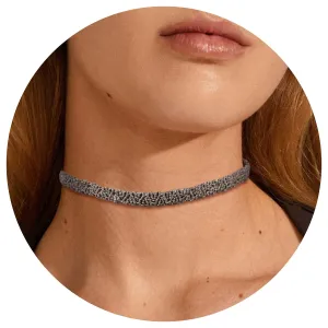 Choker Necklace Handmade Necklaces for Women Teen Girls Woven Macrame Chokers for Women Adjustable Collar Choker Christmas Anniversary Valentines Gifts for Her Mom