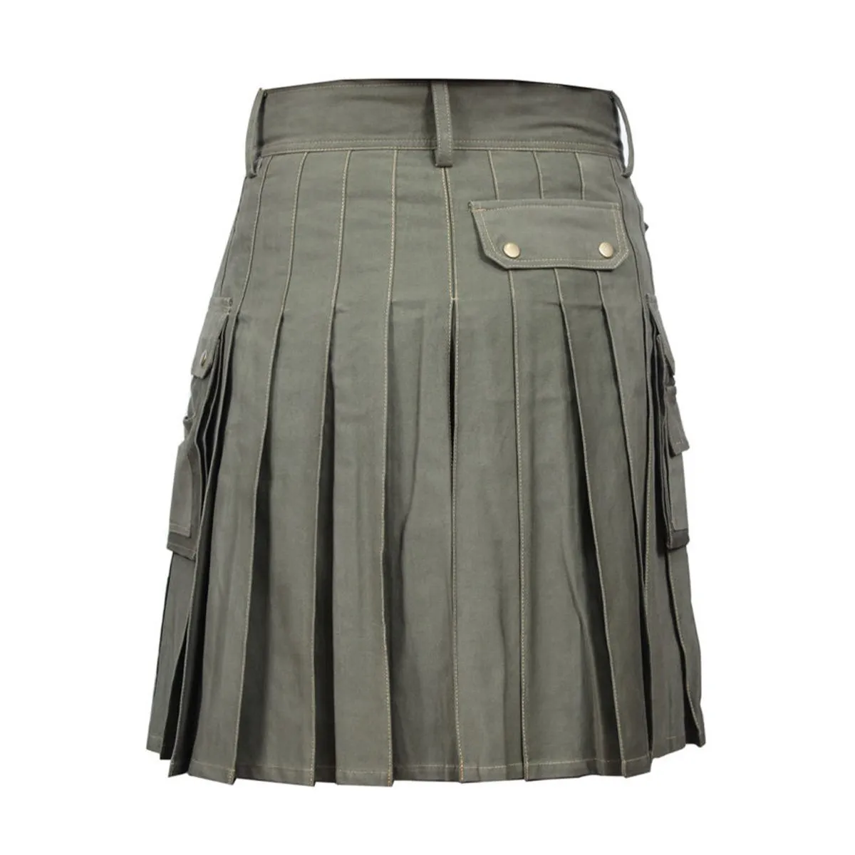 Classic Men Utility Kilt Heavy Cotton