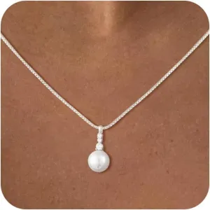 Classic Pearl Necklace Adjustable Gold Pearl Necklace for Women Dainty Collar De Perlas Para Mujer Jewelry Gifts for Her