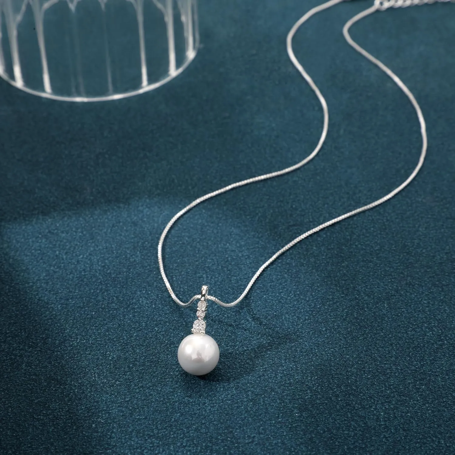 Classic Pearl Necklace Adjustable Gold Pearl Necklace for Women Dainty Collar De Perlas Para Mujer Jewelry Gifts for Her
