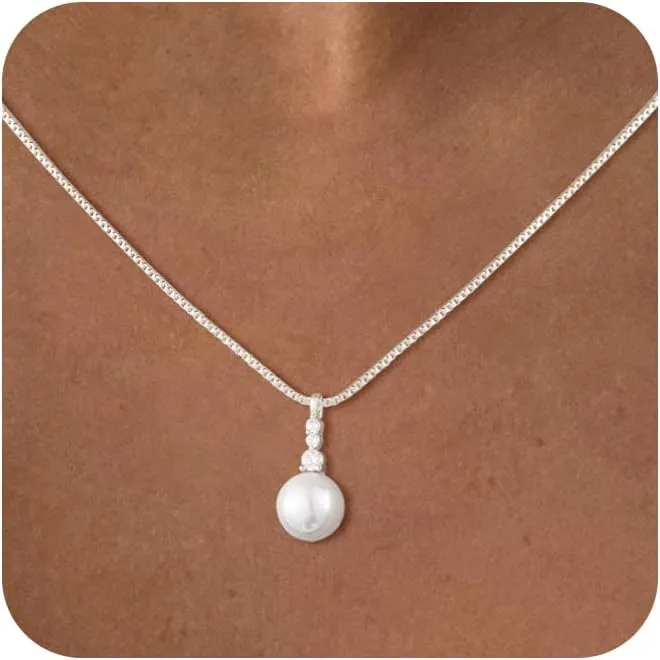 Classic Pearl Necklace Adjustable Gold Pearl Necklace for Women Dainty Collar De Perlas Para Mujer Jewelry Gifts for Her