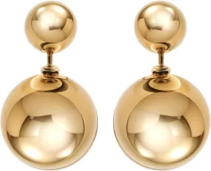 Double Sided Pearl Earrings - Pearl Front Back Earrings - Many Styles - Stunning Gift