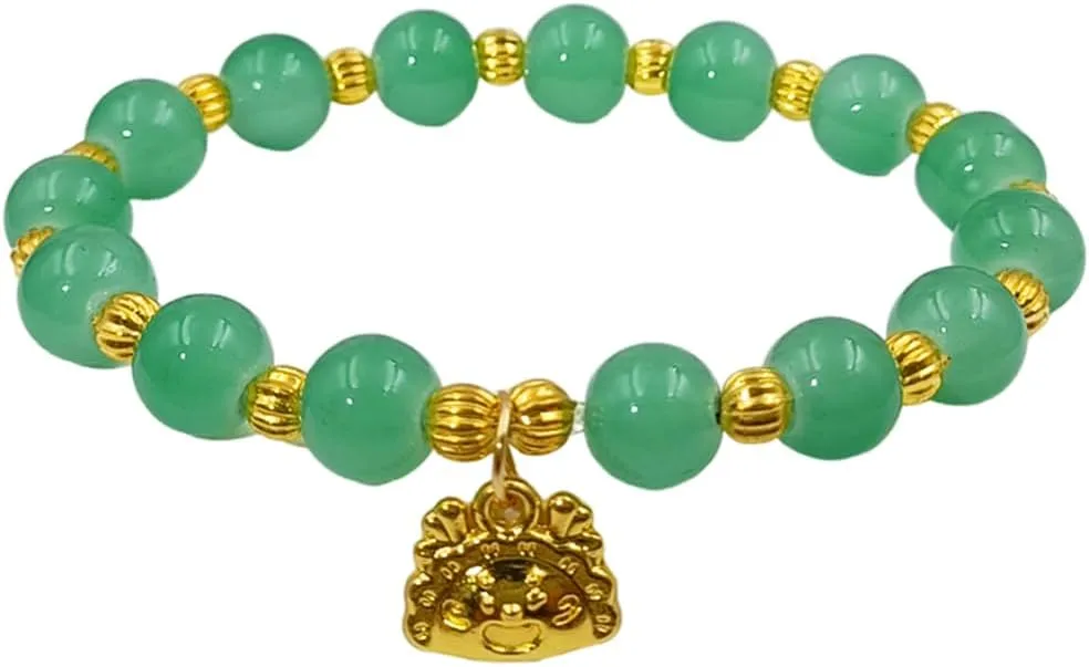 Dragon Bracelets Zodiac Feng Shui Lucky Stretch Bracelets Dragon Bestie Sisterhood Beaded Bracelet New Year for Women Unisex Jewelry