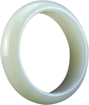 Fengshui Natural Hotan Jade White Jade Old Pit Material Women's Jade Bracelet