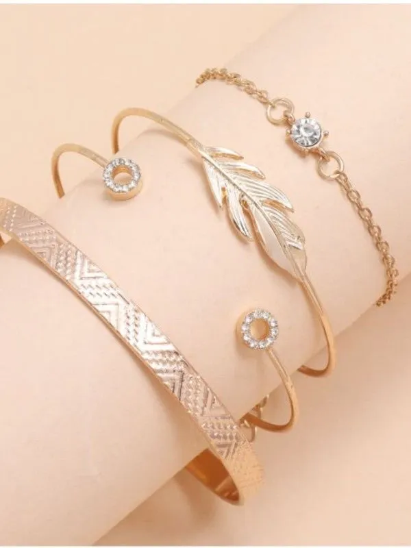 Leaf Detail Bracelet