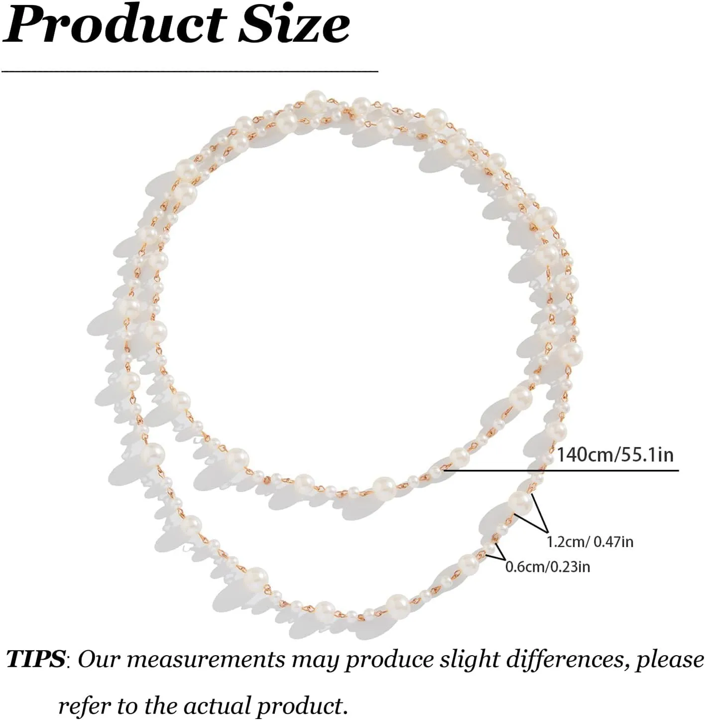 Long Pearl Necklaces for Women Pearl Long Chain Lariat Necklace Layered Boho Pearls Necklace Statement Sweater Strand Chain Jewelry