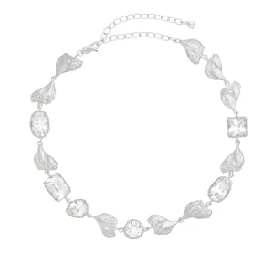 Mea White Sapphire Argenti Necklace