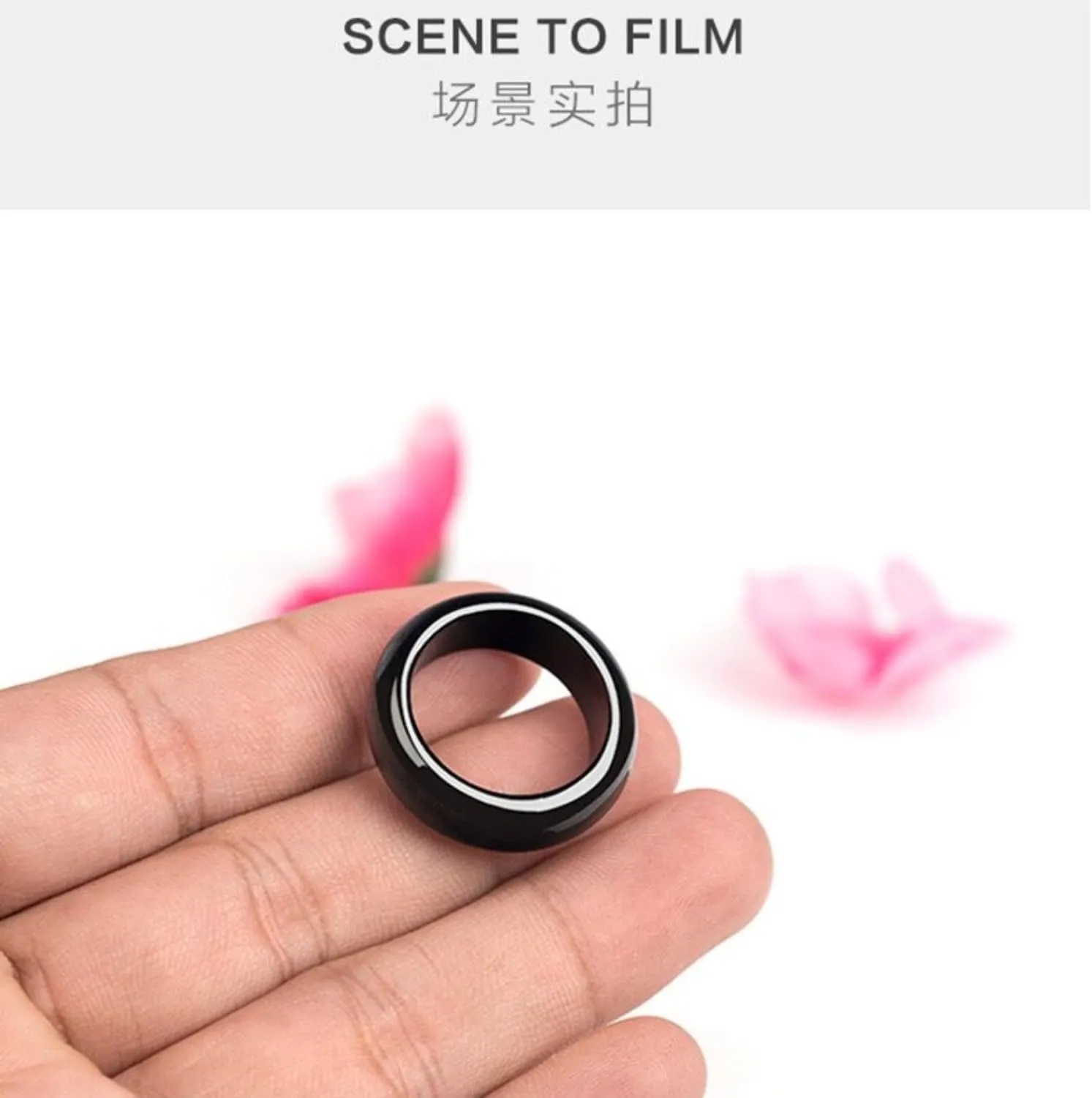 Men's Women's Natural Jade Rings Lady Noble Good Luck Jewelry Wide Band, Ring US Size 6-10