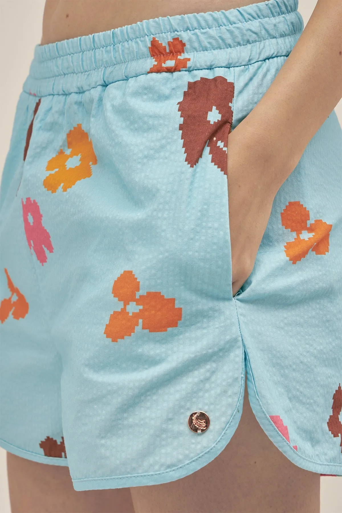 Michu Poppy Sky Shorts