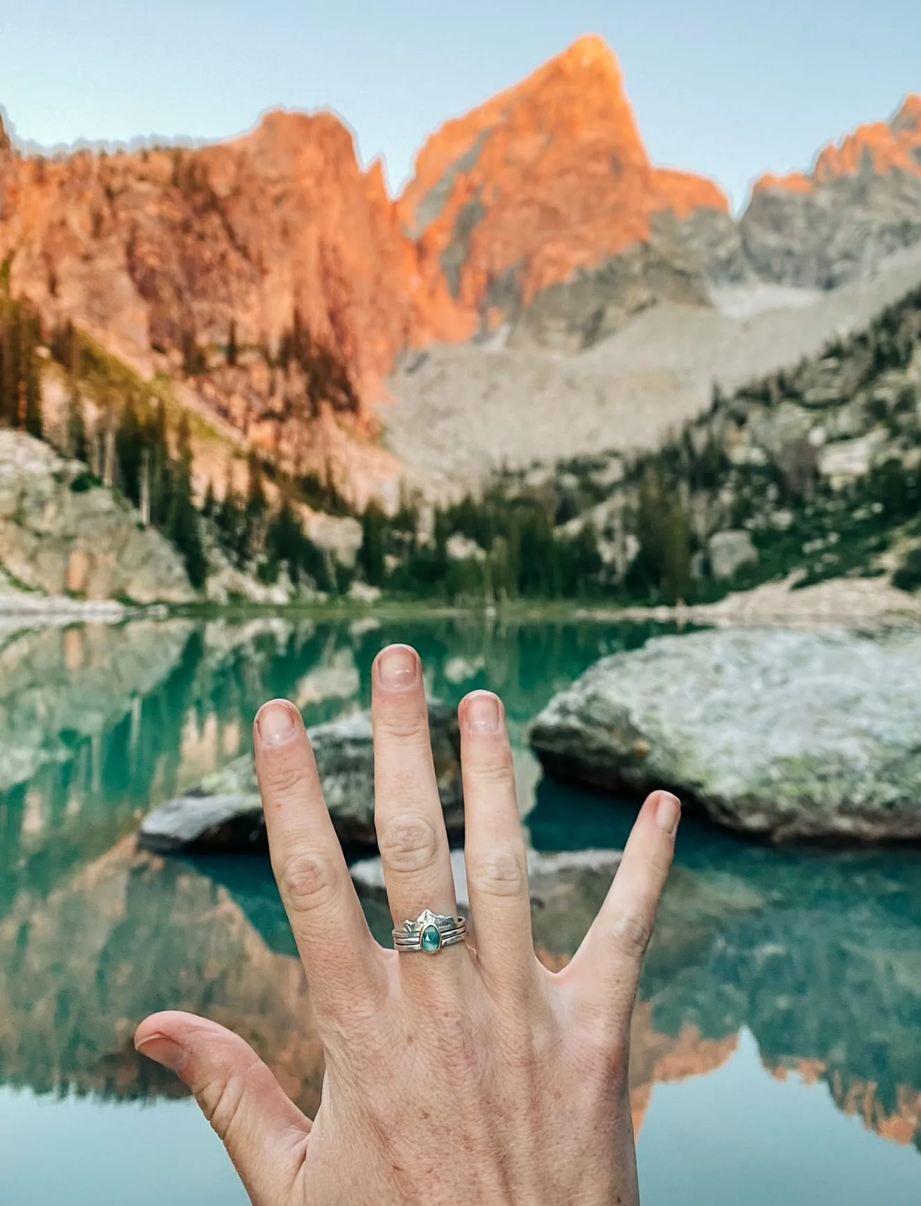 Mountain Stacking Ring