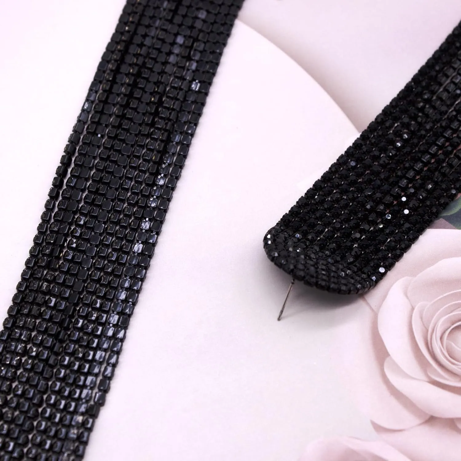 Nanafast Rhinestone Crystal Dangle Linear Drop Chandelier Tassel Earrings for Women Long Party Prom Earrings Christmas Statement Cubic Zirconia Wedding Bridal Earrings Gold Silver Black Red Blue Green