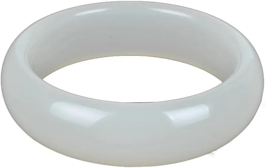 Natural Hotan Jade White Jade Jade Bracelet Bangle for Women