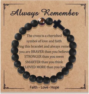 PLwelth Inspiration Bracelets for Women Men Retirement Appreciation Gifts for Coworker Teacher Family Friend Christmas Gifts