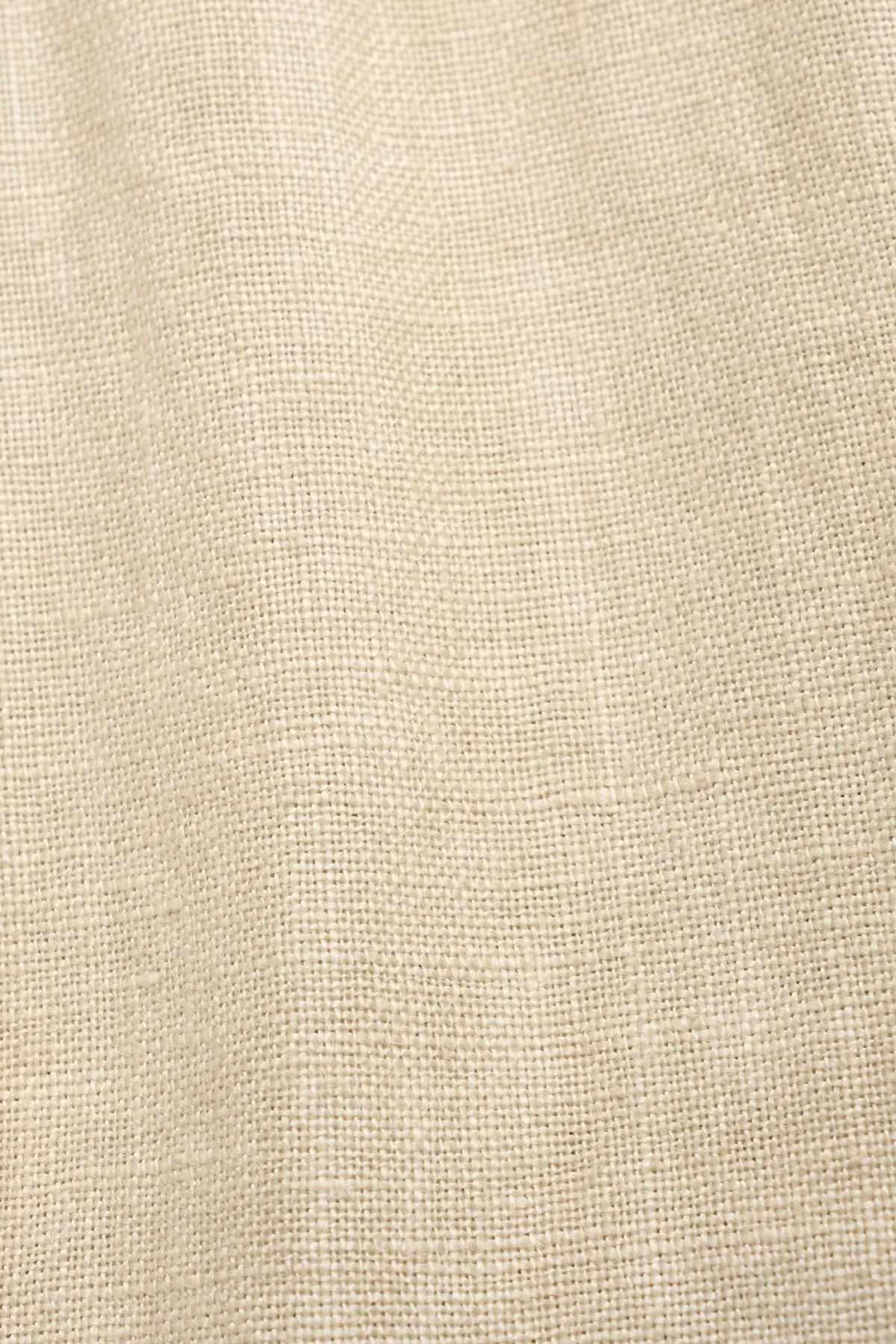 Premium Linen Shorts in Almond