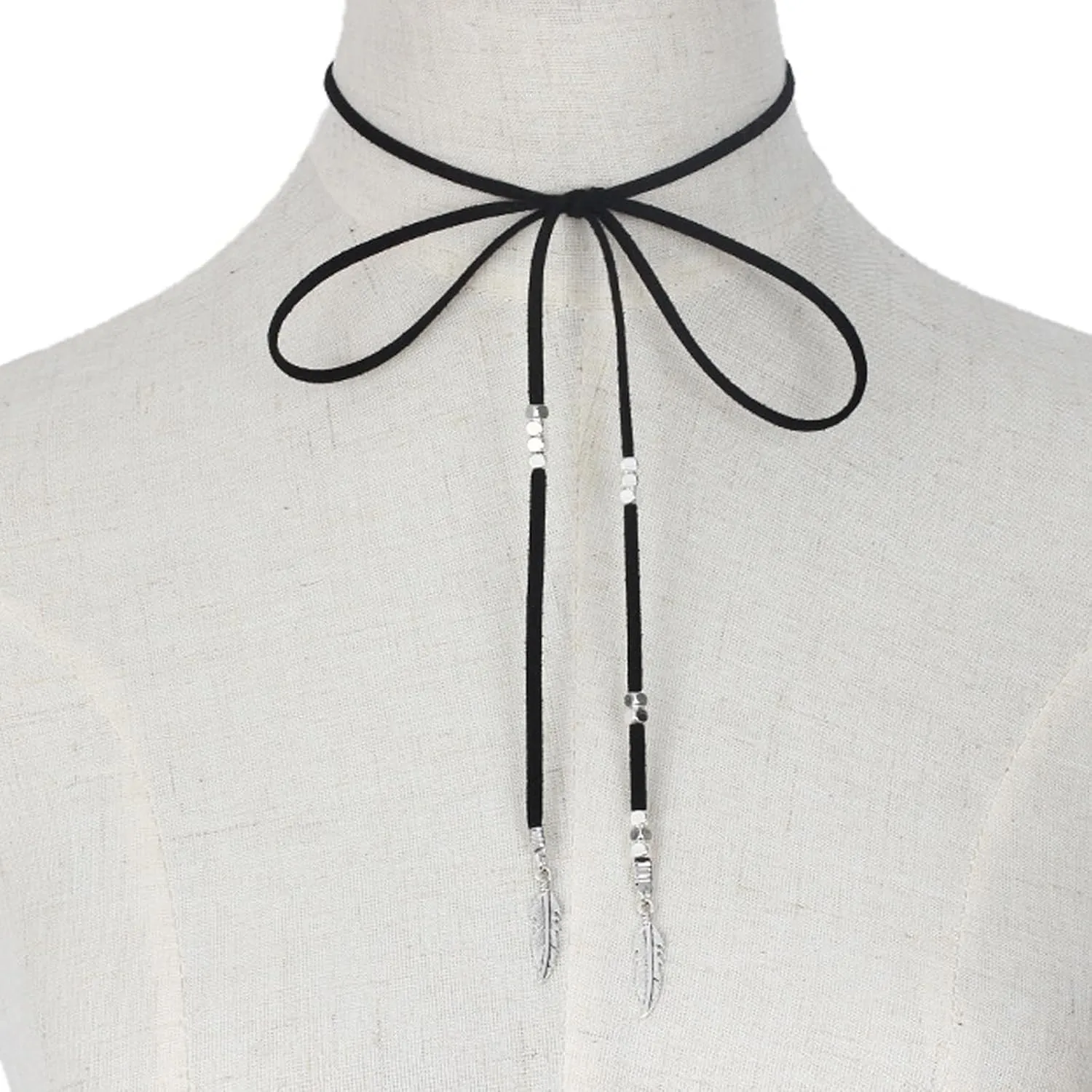 Roe Dolph Boho Necklaces for Women Trendy Western Country Concert Outfits Accessories Brown Suede Choker Necklace Layered Leather Necklaces Boho Western Jewelry Cowboy Cowgirl Outfits Jewelry