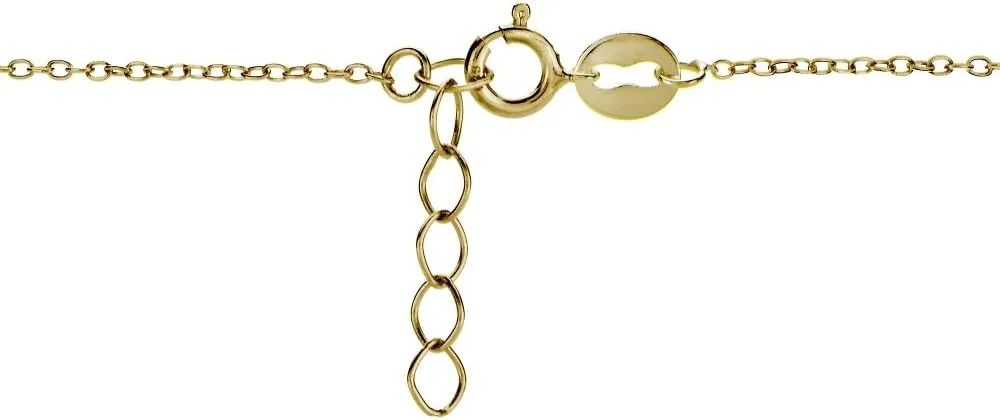 Sterling Silver & Rose Gold Layered Cross & Choker Necklaces - Dainty Gold for Women