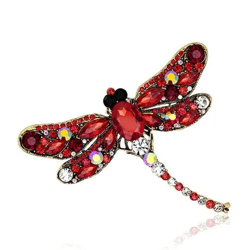 White Floral Leaf Brooch Trendy Alloy Enamel Lily Valley Gold Color