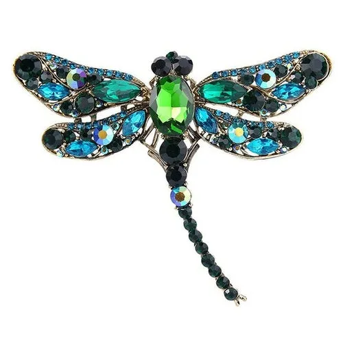 White Floral Leaf Brooch Trendy Alloy Enamel Lily Valley Gold Color
