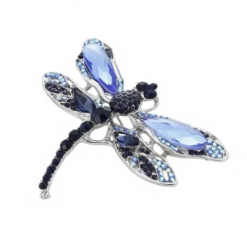 White Floral Leaf Brooch Trendy Alloy Enamel Lily Valley Gold Color